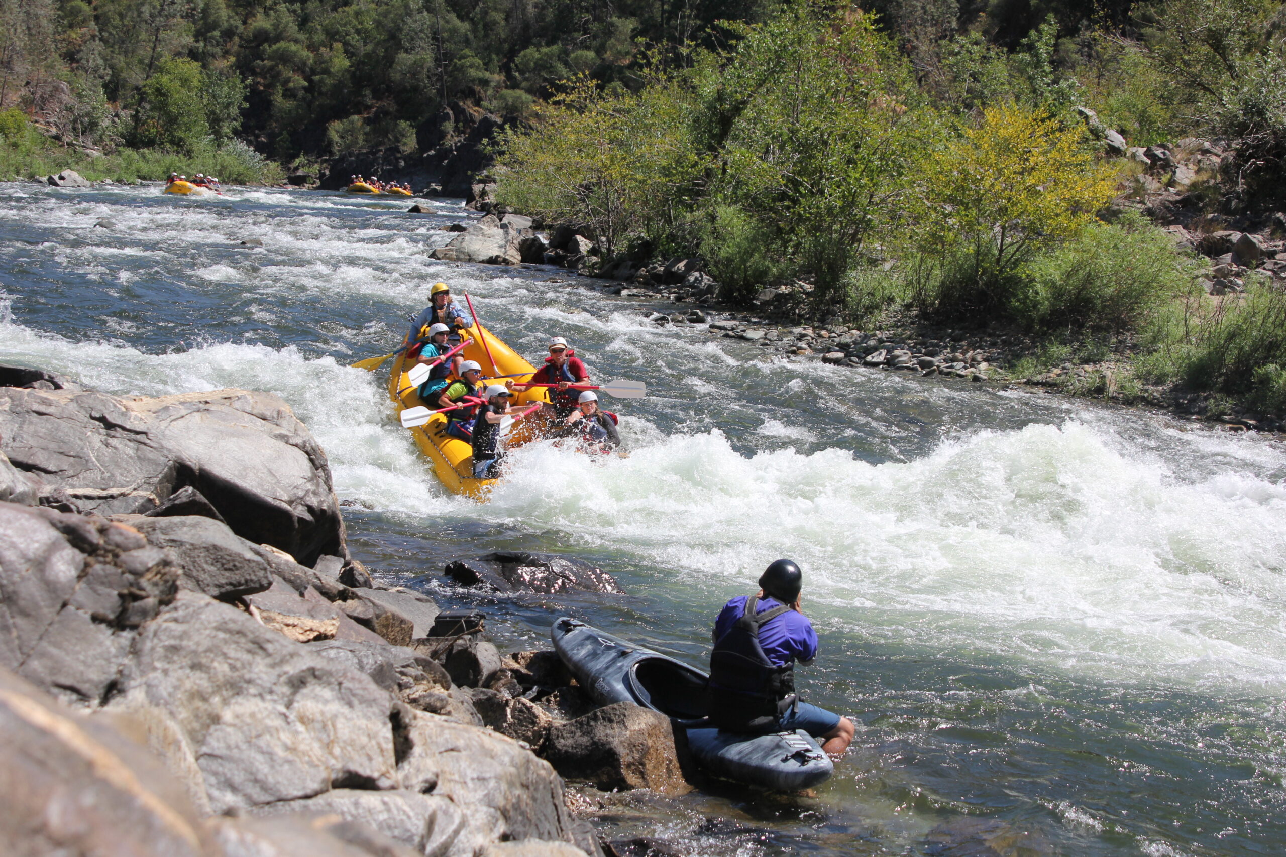 Whitewater Rafting Photographer, Scott Blankenfeld on The South Fork American River